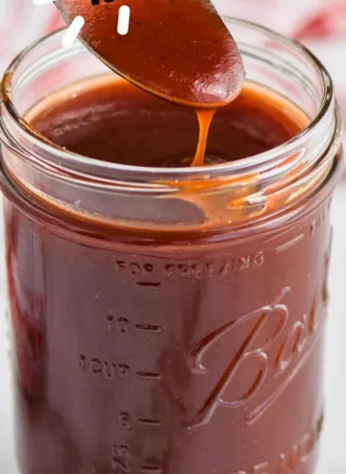 Homemade BBQ Sauce Recipe with 3 easy ingredients for delicious grilling