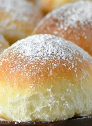 Easy homemade potato rolls fresh out of the oven
